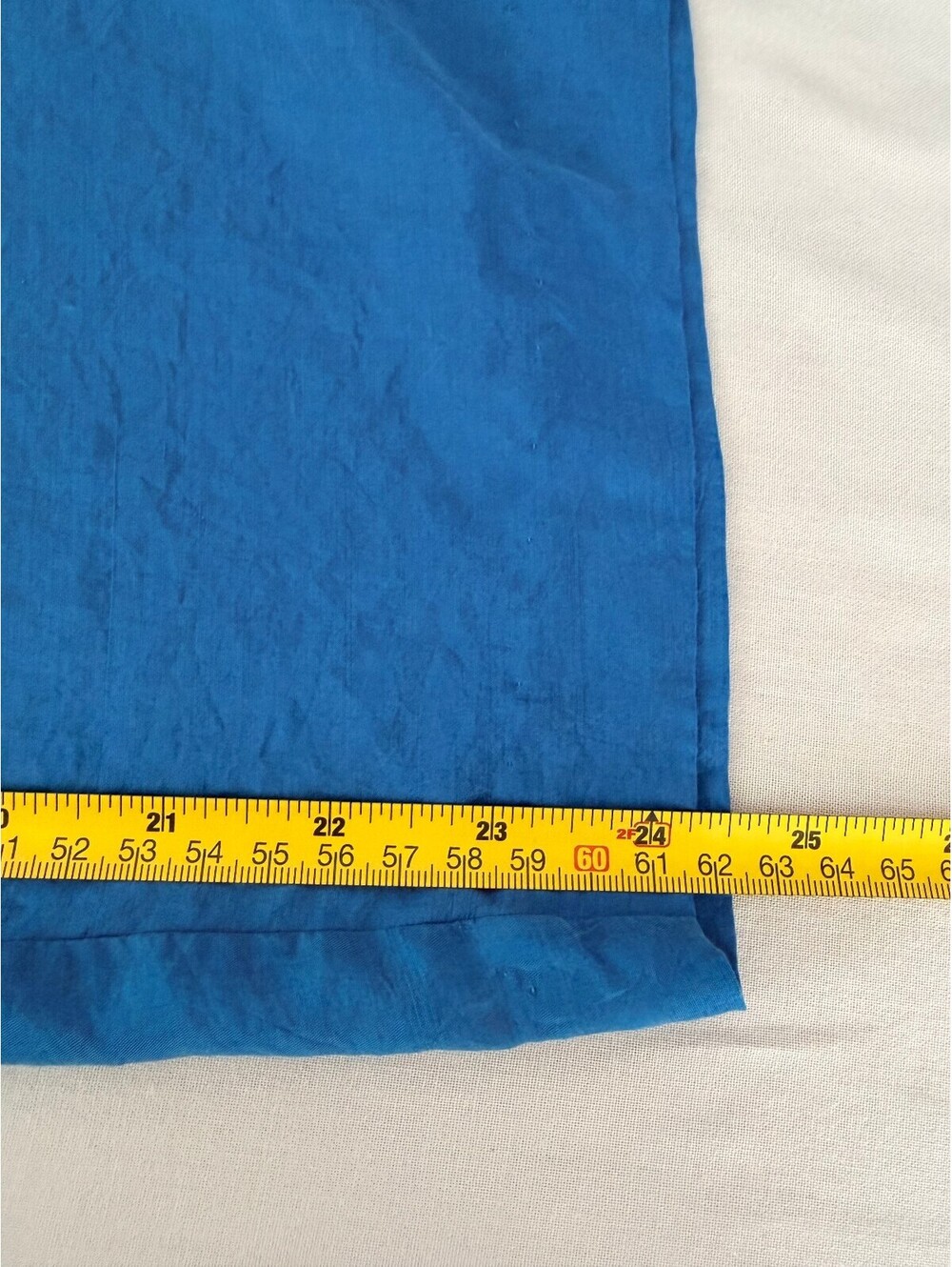 SK & Company 100% Silk Blue Wide Leg Pleated Pants Size S High Rise - Picture 7 of 9